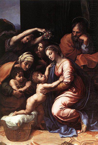 The Holy Family, RAFFAELLO Sanzio